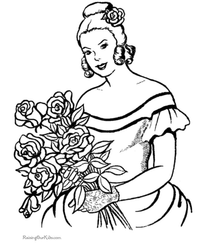 Coloring Flowers - Coloring Pages for Kids and for Adults