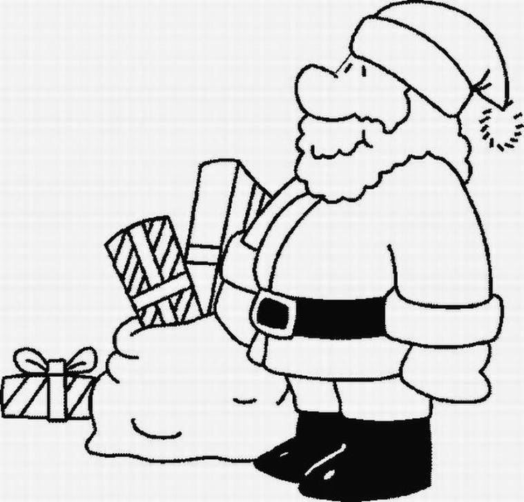 Coloring Pages: Santa Claus Coloring Pages Free and Printable