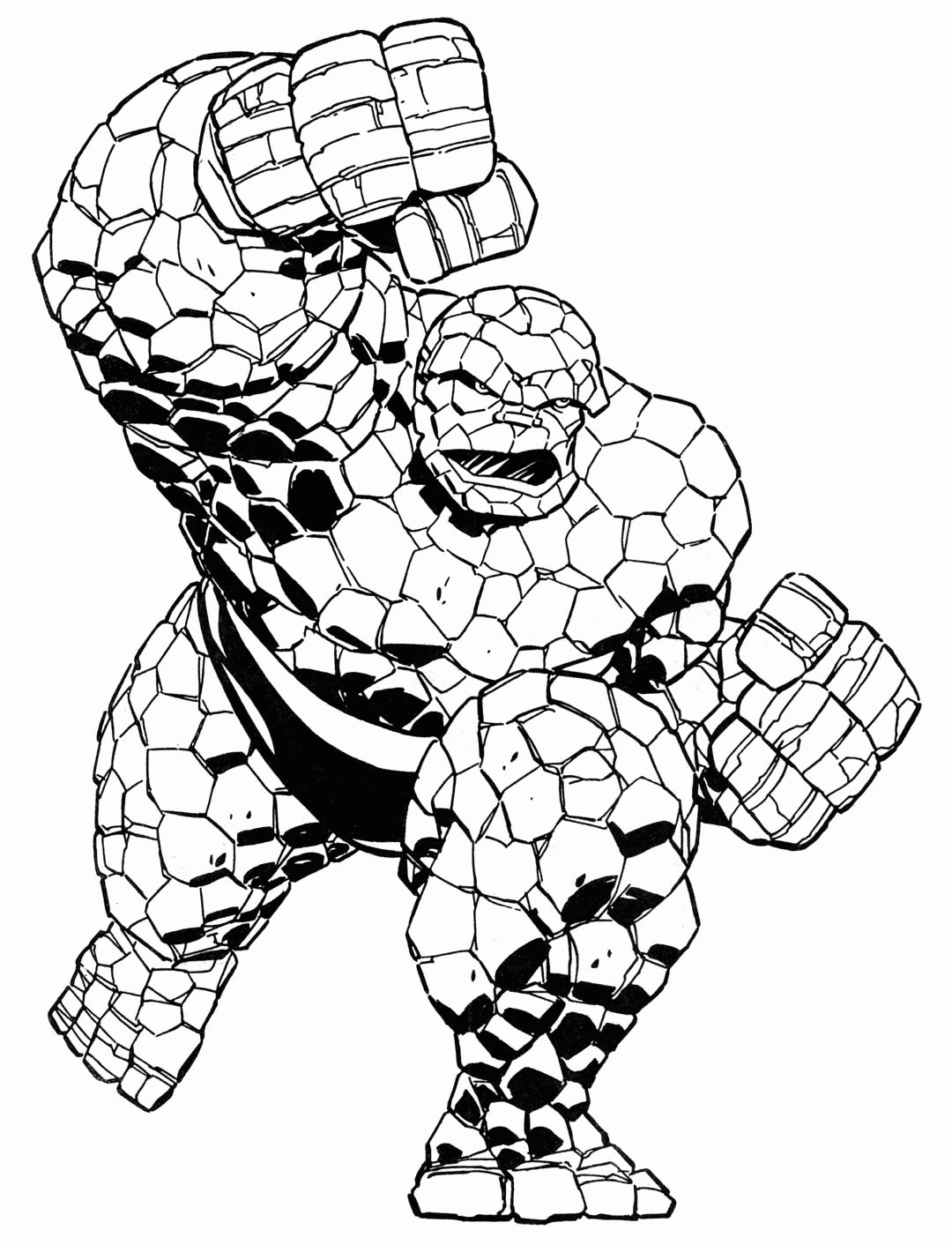 Marvel - Coloring Pages for Kids and for Adults