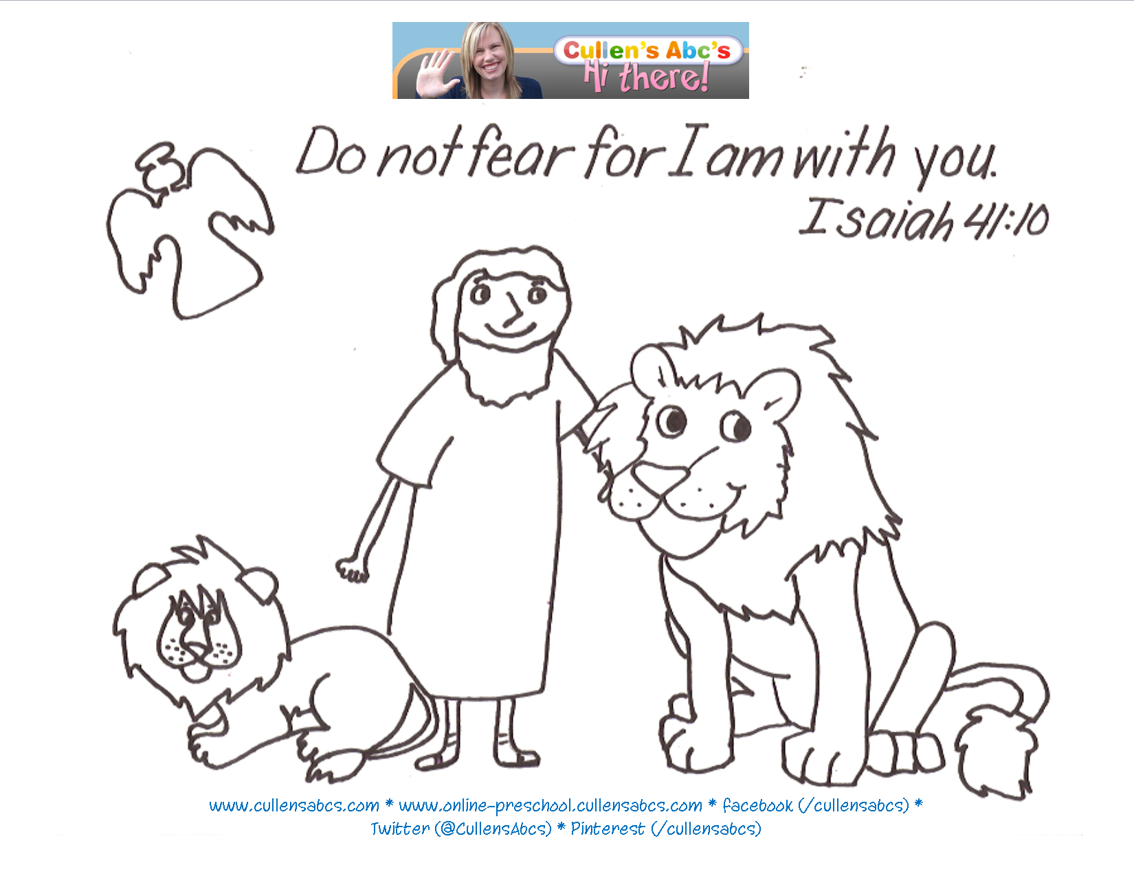 Color Sheets For Daniel And The Lions Den - High Quality Coloring ...