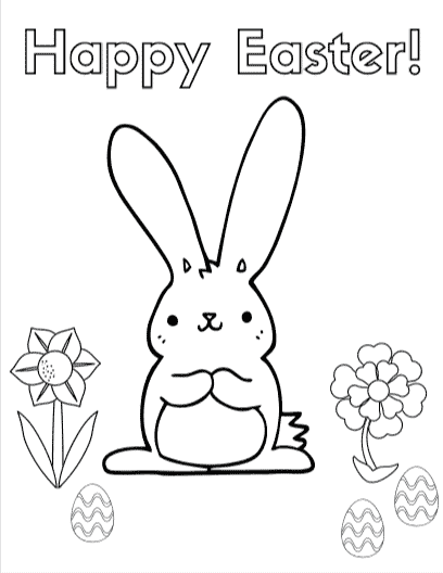 Free Easter Coloring Sheets and Activities - Simply Full of Delight