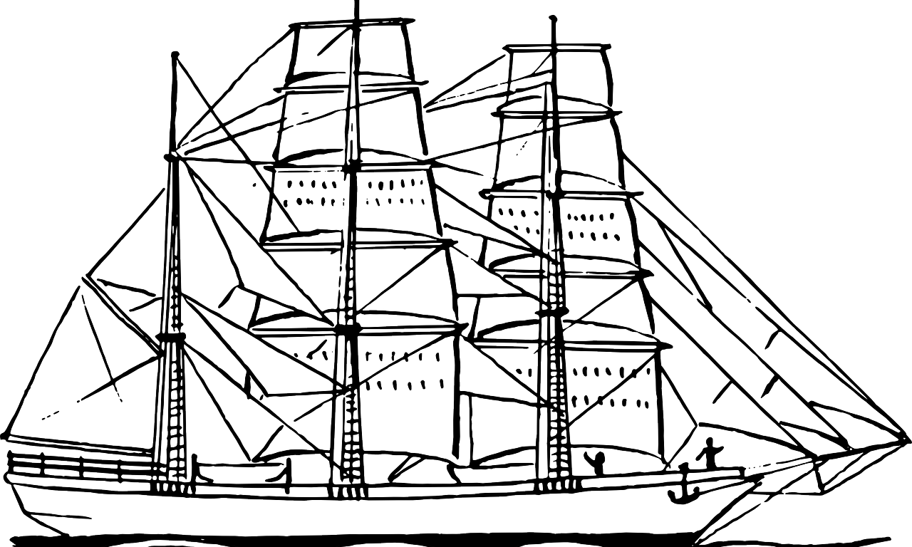 Free Printable Boat Coloring Pages For Kids Boats Ships Clipart - Full Size  Clipart (#2910659) - PinClipart