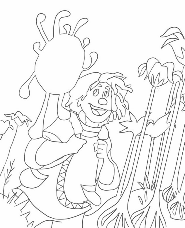 Coloring page Strange World : Ethan Clade 6