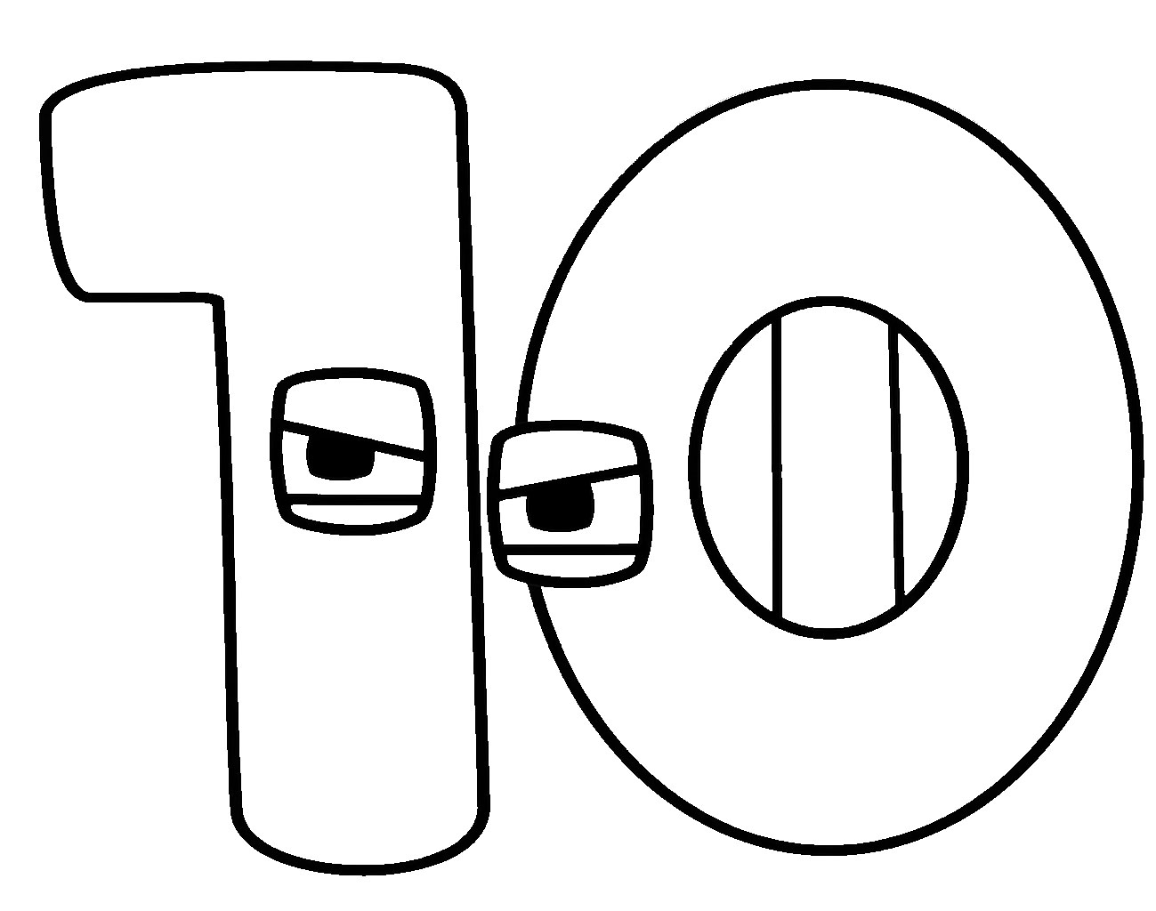 number lore coloring pages 10 – Having ...