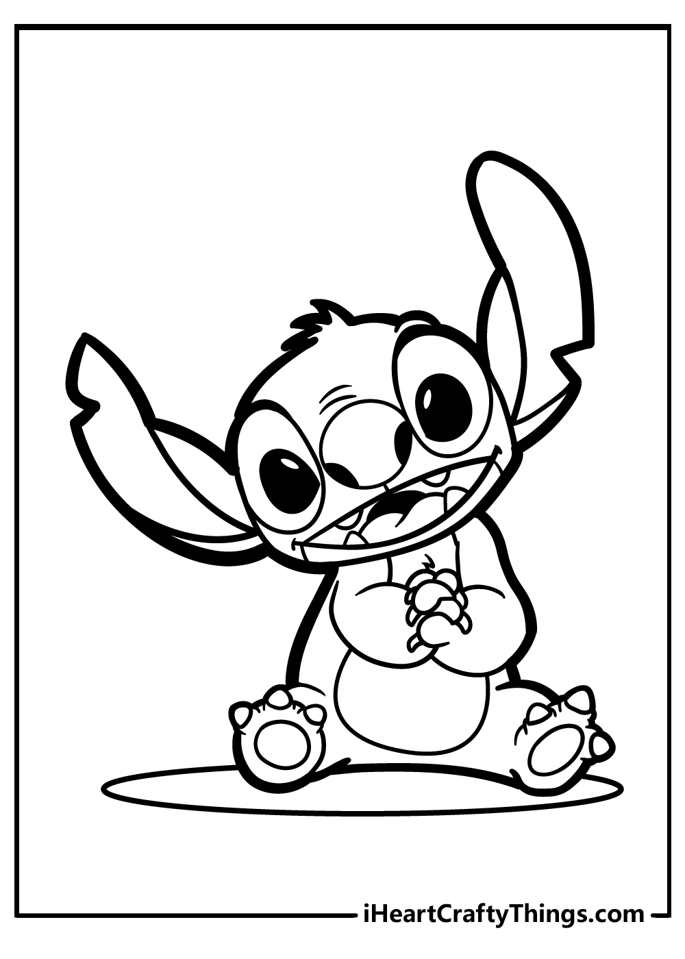 Lilo & Stitch Coloring Pages (100% Free Printables)