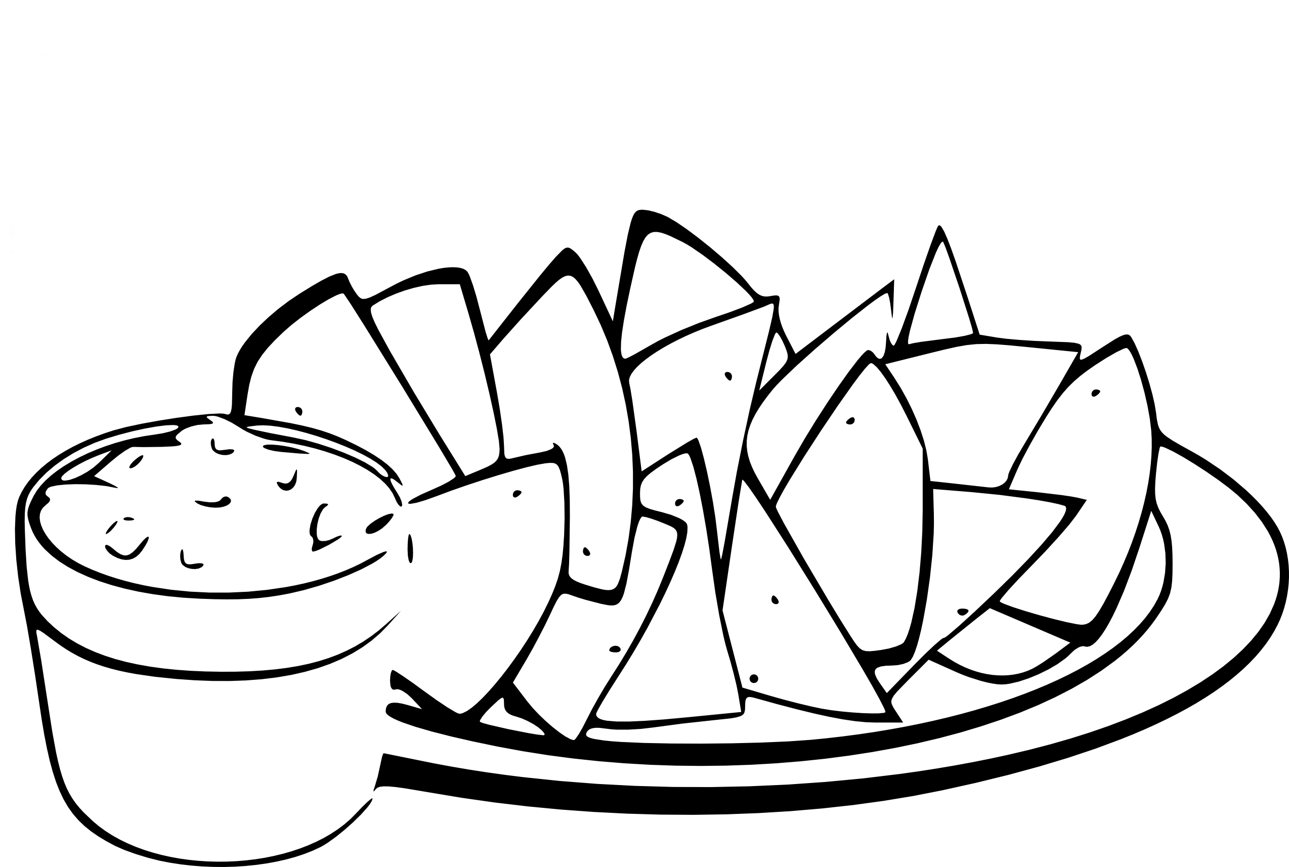Mexican Cuisine coloring page - free printable coloring pages on coloori.com
