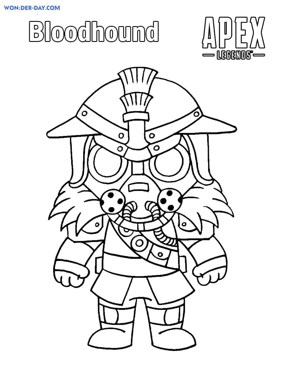 Apex Legends coloring pages - 80 Printable coloring pages