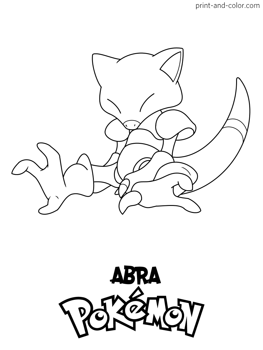 Pokemon coloring pages | Print and Color.com