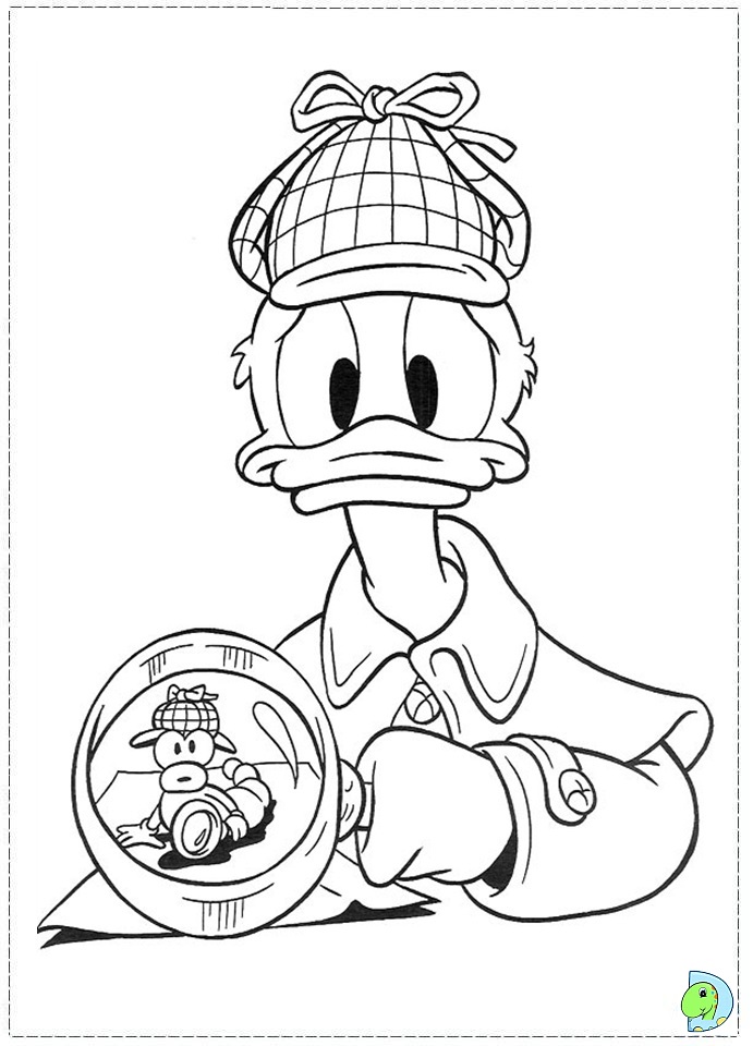 Sherlock Holmes Coloring page- DinoKids.org