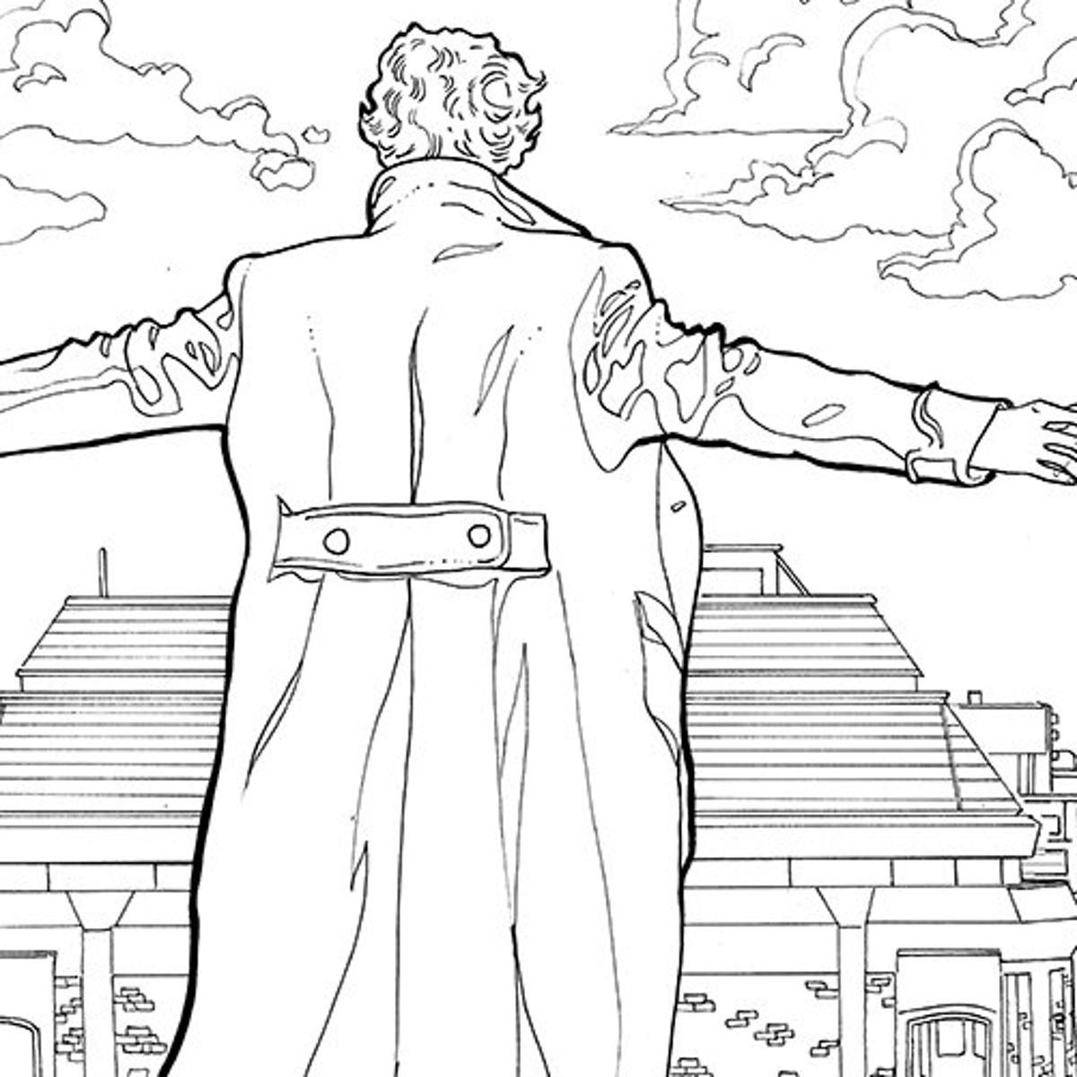 Search for clues and scandal in the 'Sherlock' coloring book - CNET