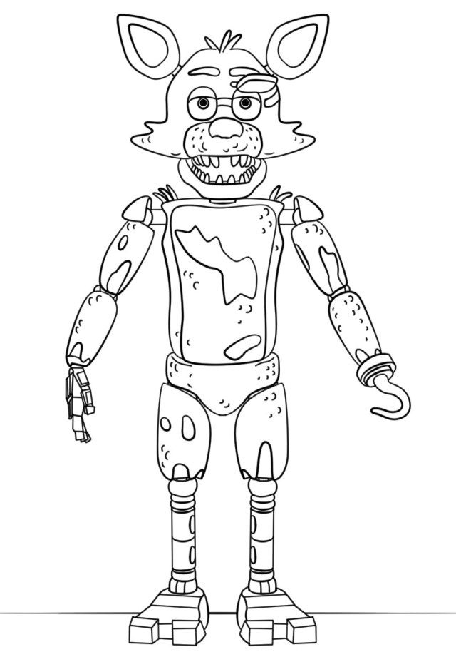 21+ Inspired Picture of Five Nights At Freddy's Coloring Pages ...