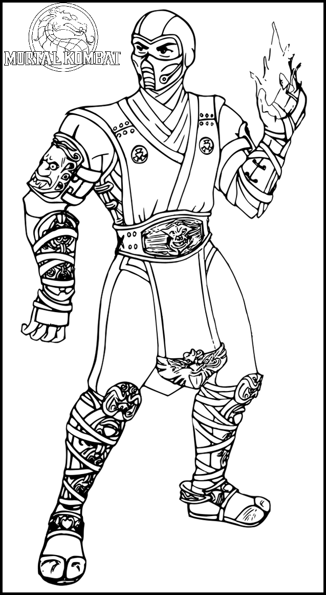 Top 8 Mortal Kombat Coloring Pages for All-Ages - Coloring Pages