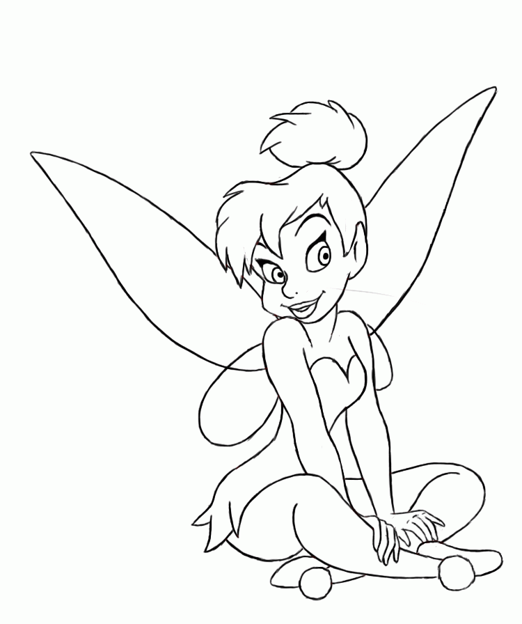 tinkerbell drawing