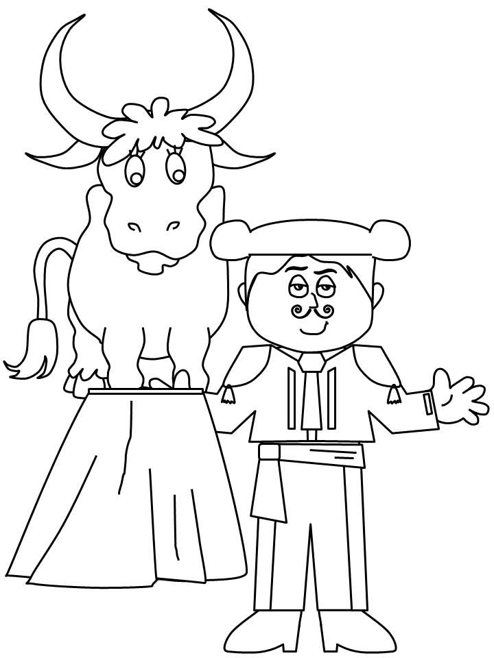 matador coloring pages | Coloring-