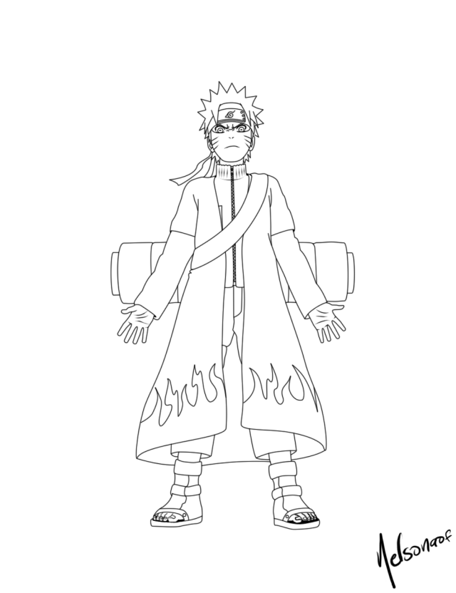 Easy Naruto Coloring Sheets Coloring Pages 189627 Naruto Printable 