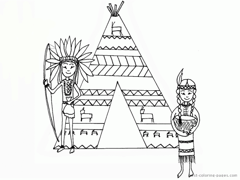 Indians coloring pages | Best Coloring Pages - Free coloring pages 