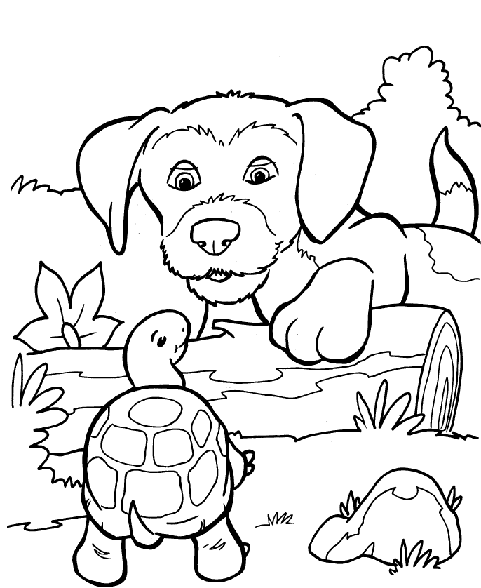 Kipper the dog Colouring Pages (page 3)