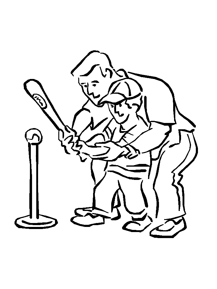 Coloring Page - Baseball coloring pages 8