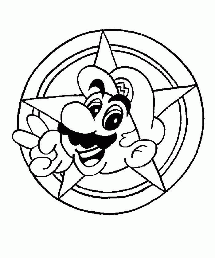 Mario pictures to color and print | coloring pages for kids 