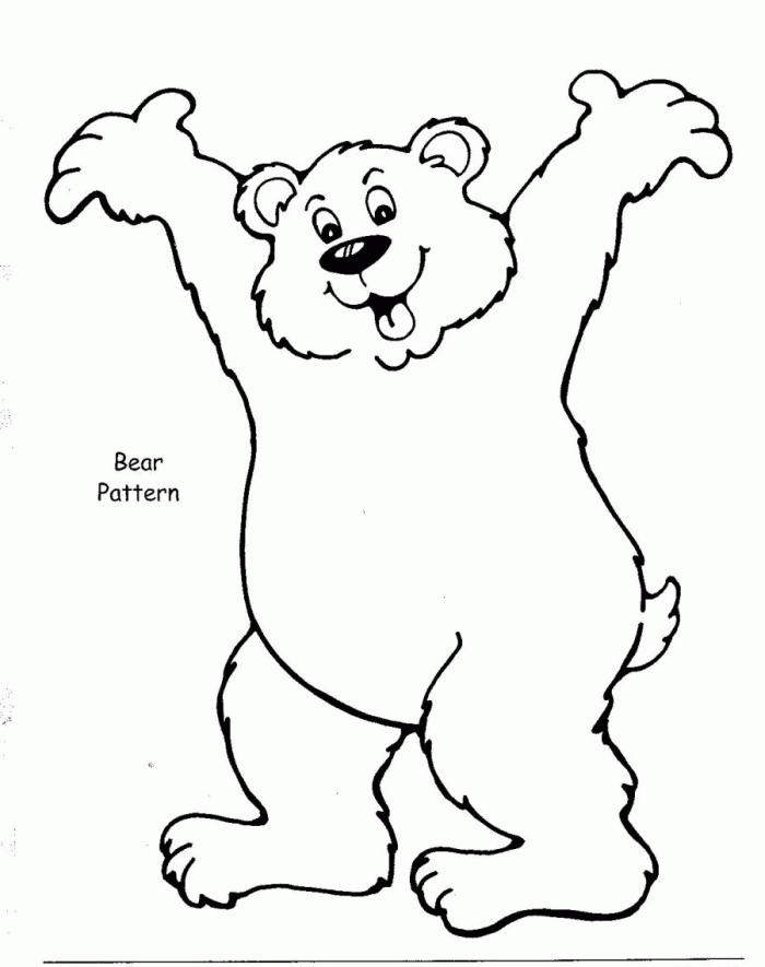 Brown Bear Coloring Book Pages | 99coloring.com