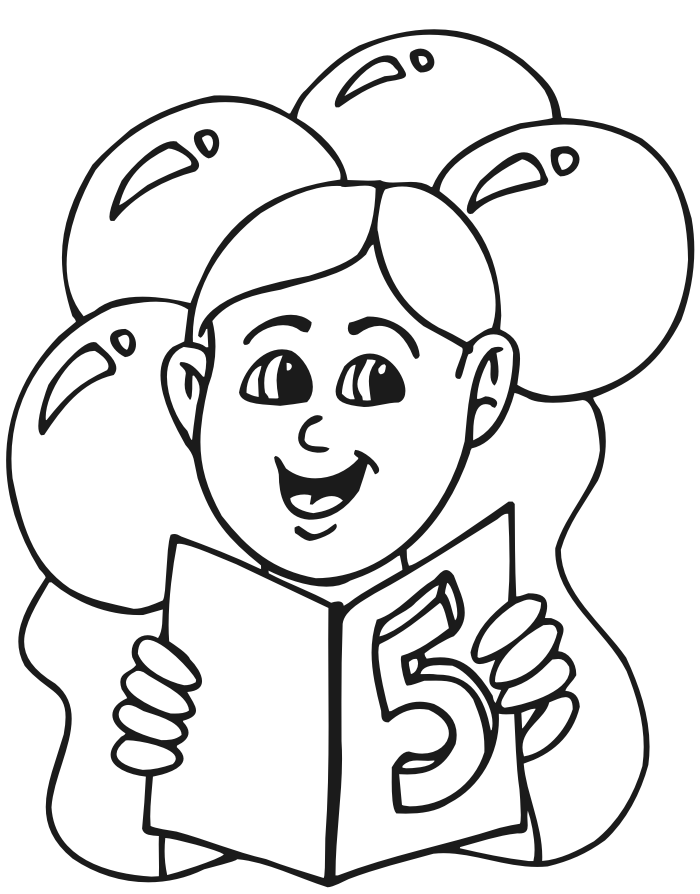 Black and White Coloring Pages