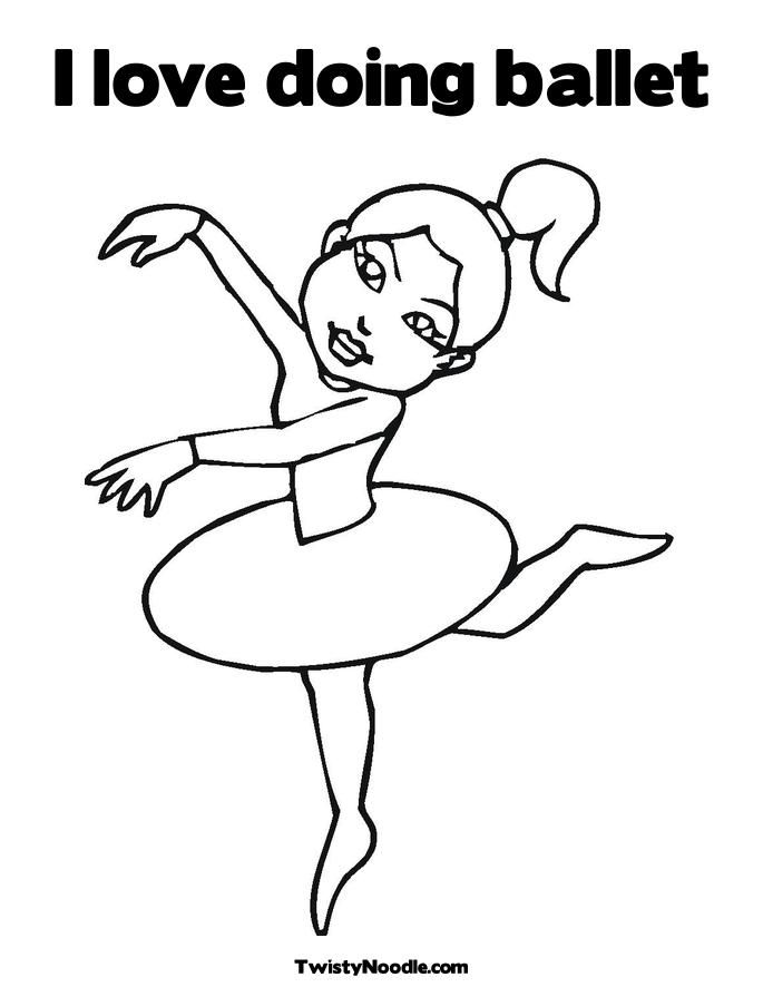 Ballet Coloring Pages | Free coloring pages