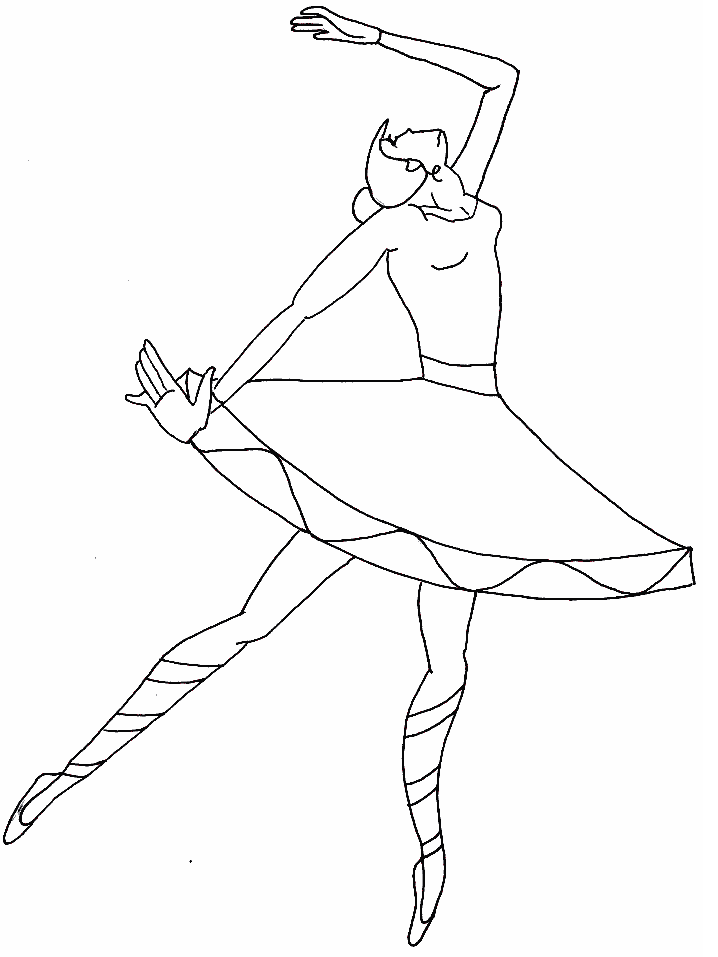 Ballet 10 Sports Coloring Pages & Coloring Book