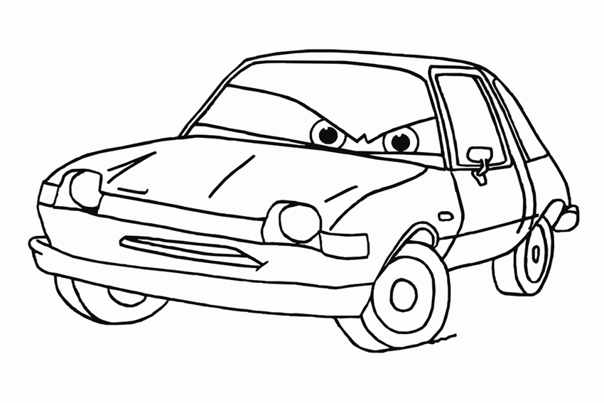 Mater Coloring Pages - Coloring For KidsColoring For Kids