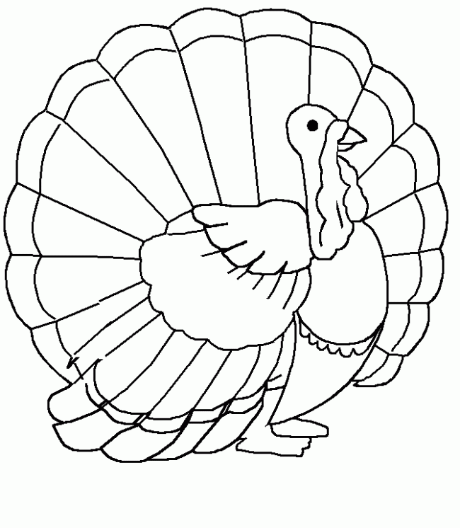 Turkey Coloring Pages 2013 | Printable Coloring Pages
