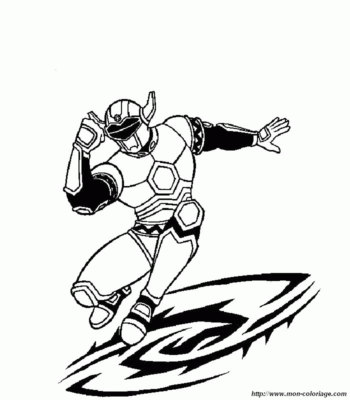 mega force Colouring Pages (page 3)