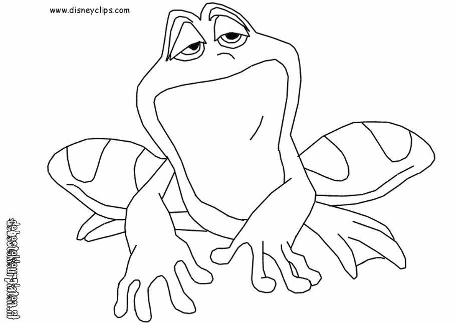 Princess And The Frog Coloring Pages - Coloring Nation