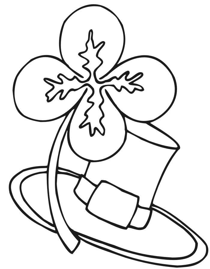 shamrock coloring pages | Coloring Pages