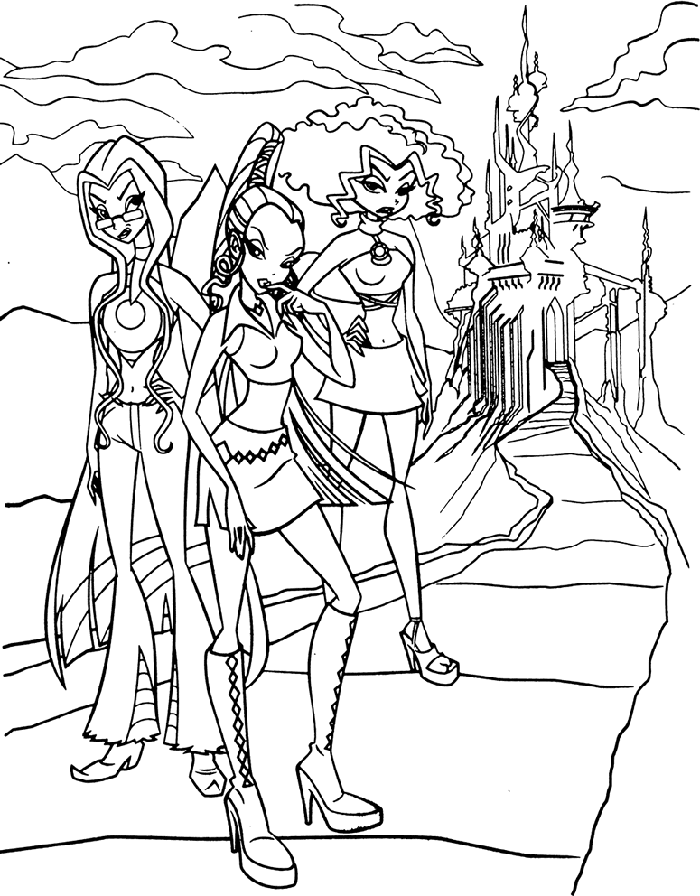 Winx Club Coloring Pages That Has Several Benefits | Printable 