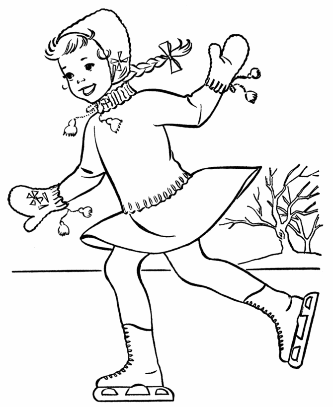 Skating-coloring-pictures-3 | Free Coloring Page Site