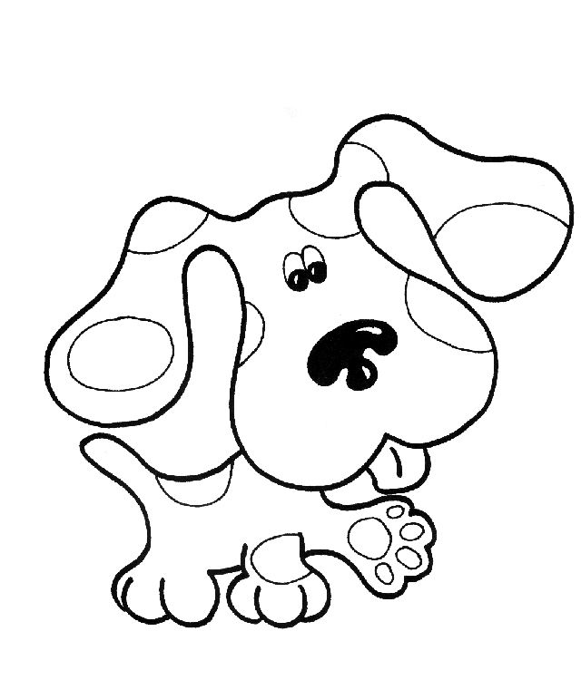 Blue S Clues Coloring Pages | Free coloring pages
