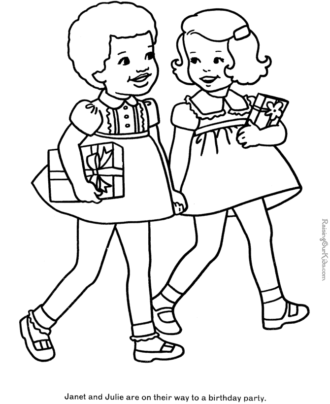 Printable Coloring Sheets and Pages 032