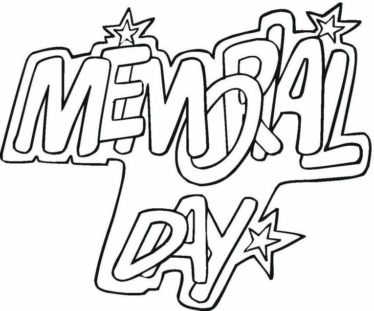 Memorial Day Coloring Pages | Find the Latest News on Memorial Day 