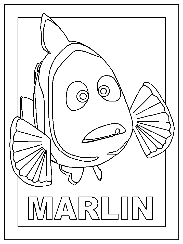 Finding Nemo Coloring Pages | Coloring