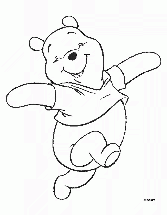 Coloring Pages Of Pooh Bear | Printable Coloring Pages