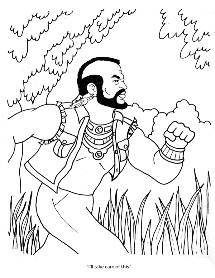 The Lost Coloring Books of MR. T, Vol. II | sweet juniper!