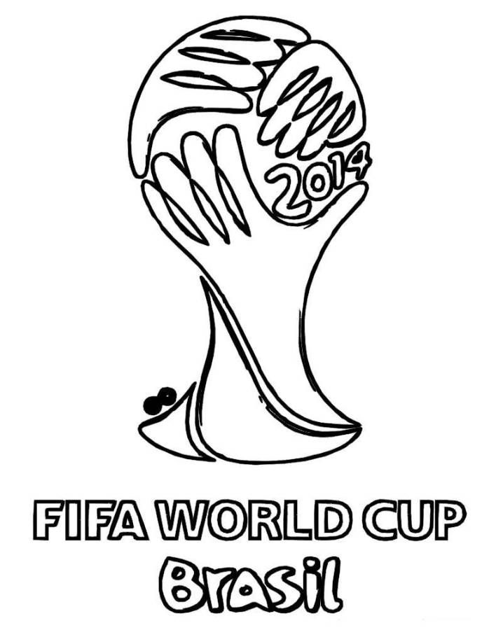 Print FIFA World Cup Brasil Soccer Coloring Pages or Download FIFA 