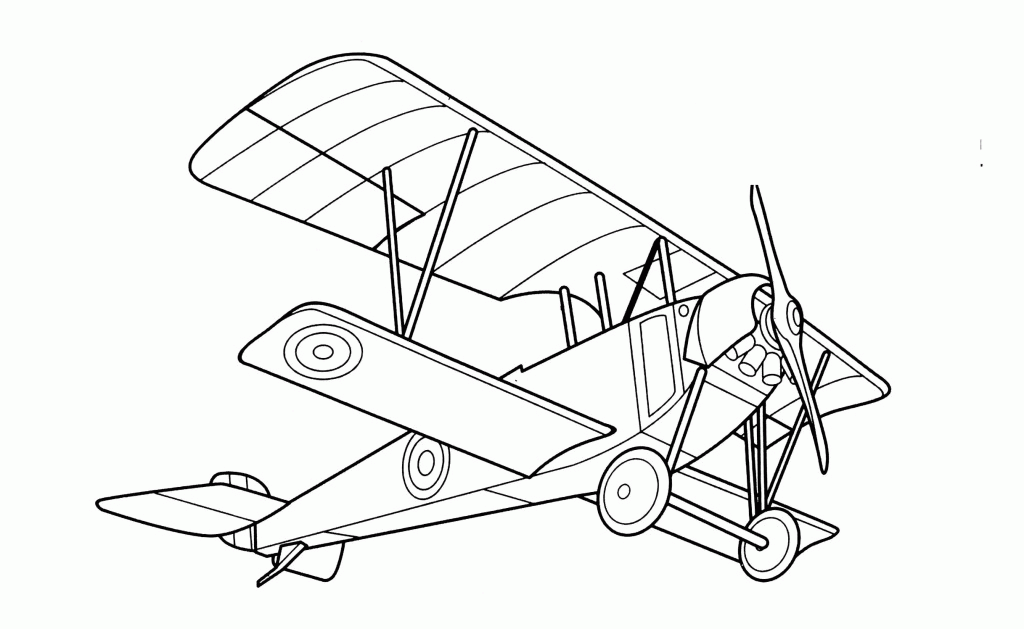 Free games for kids » Planes helicopters rockets coloring pages 2