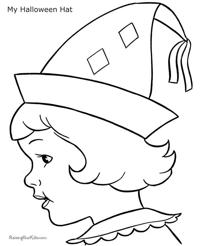 Halloween Coloring Pages for Kids - 010