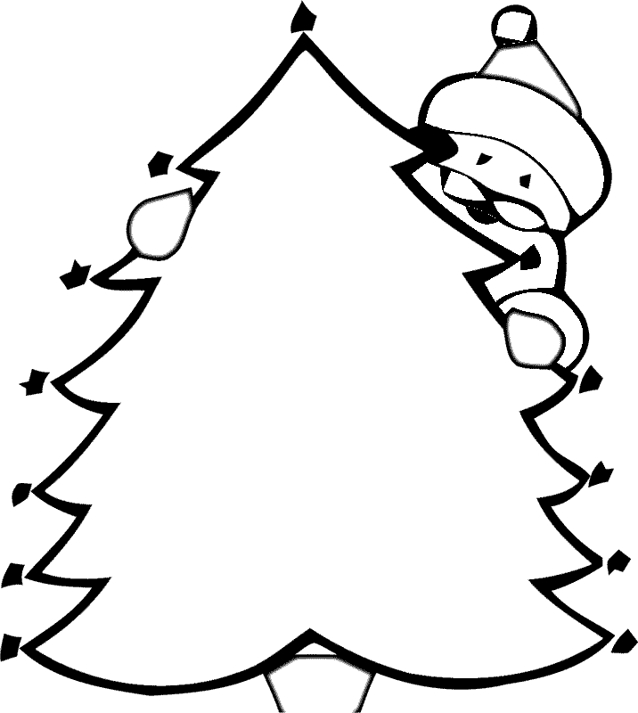 Christmas Tree Coloring Pages | ColoringMates.