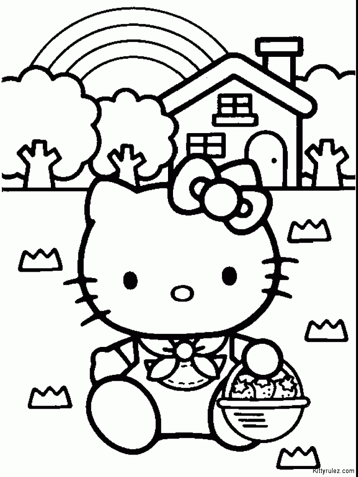 Kolorowanki Hello Kitty - FD