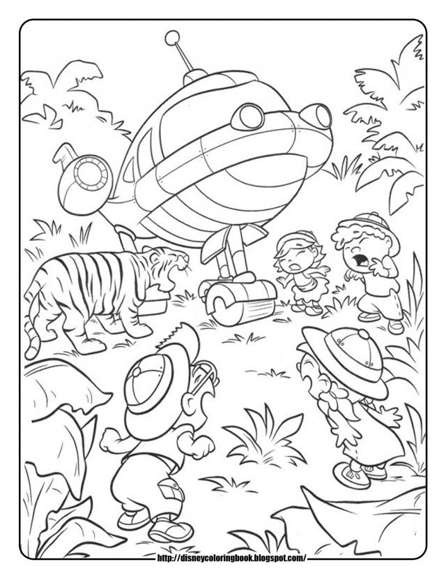 Little Einsteins Coloring Pages Little Einsteins Coloring Pages 