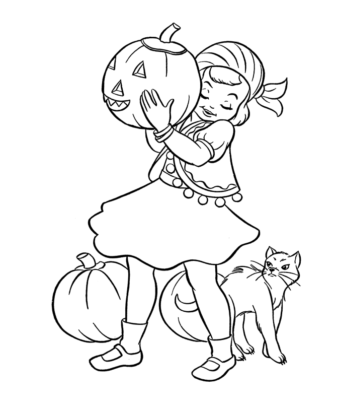 halloween coloring pages: Halloween Pictures To Color