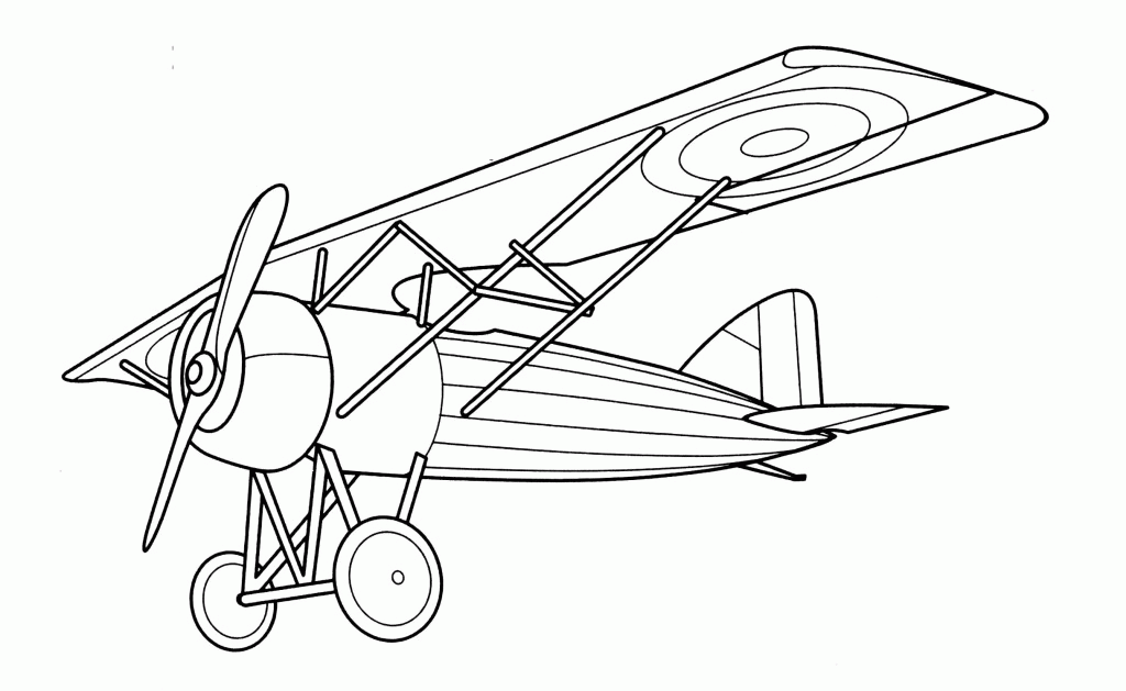 Free games for kids » Planes helicopters rockets coloring pages 16