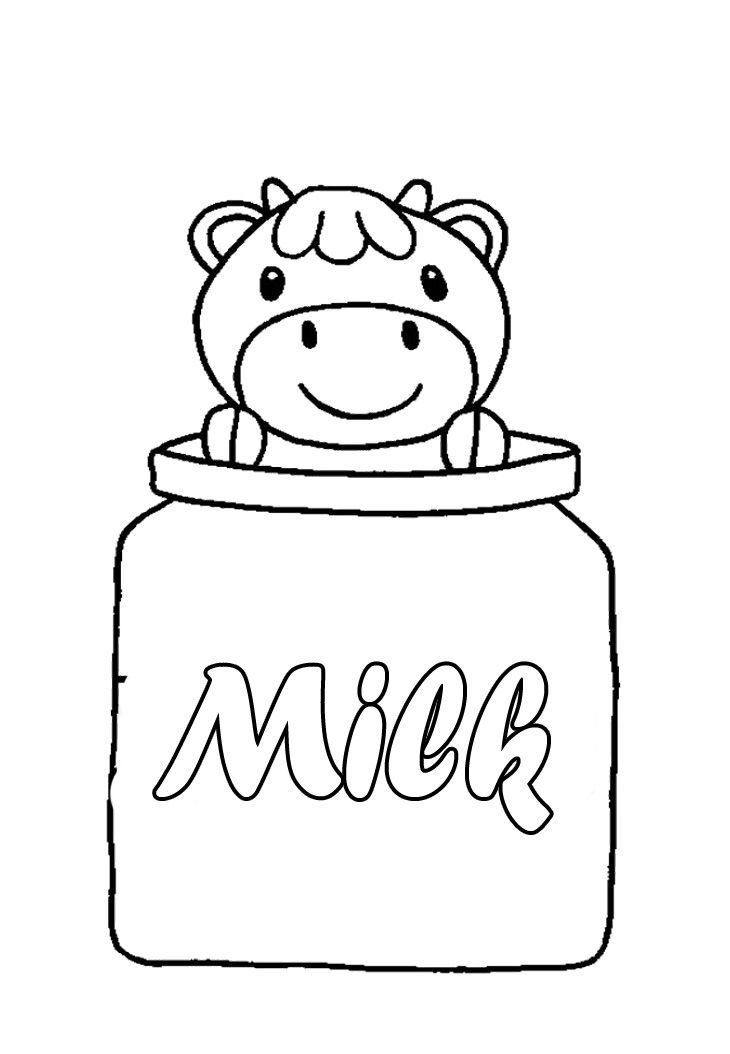 Bottle Coloring Pages