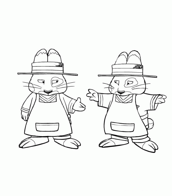 Max And Ruby Coloring Pages Page 2